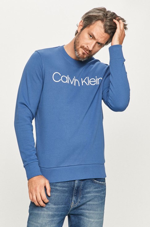 bluza calvin klein męska niebieska