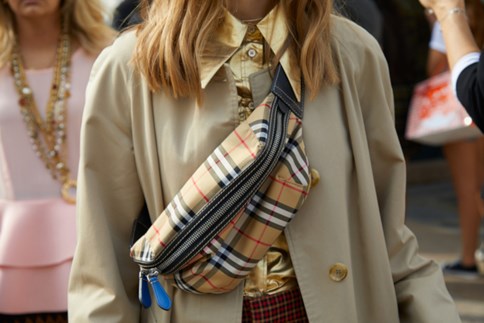 torebka burberry w kratę
