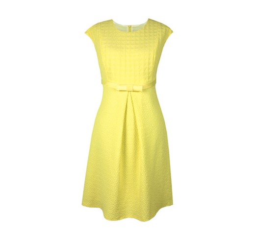 żółta sukienka letnia