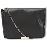 Black Across Body Bag with Gold Chain tally-weijl szary Body