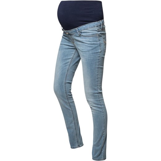 Esprit Maternity Jeansy Slim fit stonewash zalando niebieski fit