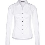 Morgan CARRA Bluzka blanc zalando koszulowe