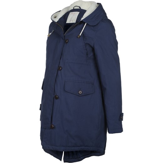 Esprit Maternity Parka navy zalando granatowy baweÅ‚na