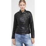 NAF NAF CUBA Kurtka skórzana black zalando szary casual