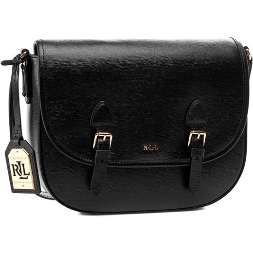 Torebka RALPH LAUREN - Messenger N91 L3908 RL264 VOLAU Black/Black eobuwie-pl czarny casual