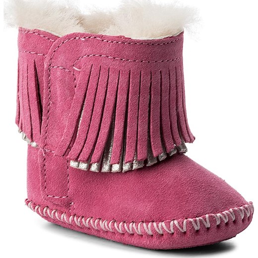 Buty UGG - I Branyon Fringe 1018999I Inf/Pamt Ugg rozowy 18 eobuwie.pl
