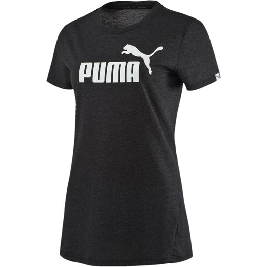 DAMSKA KOSZULKA ESS NO.1 TEE HEATHER W DARK GRAY 83839907 PUMA, Rozmiar - XS, Kolor 83839907, Płeć WOMEN Puma czarny sklepmartes.pl
