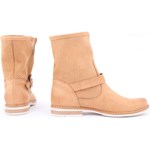 botki - skóra naturalna - model 425 - kolor camelowy
