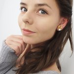 Komplet Biżuterii Reniferki z Perełką Perlove Biżuteria-Perlove