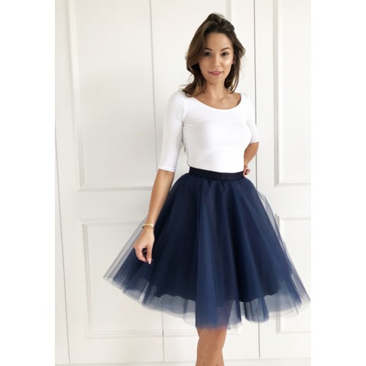 Spódnica Tutu Princess midi bez wzorów