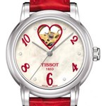 TISSOT T0502071611602 Zegarek damski TISSOT T-CLASSIC Lady Heart T050.207.16.116.02 Dostawa Gratis! 100 Dni na Zwrot Towaru - Gwarancja Satysfakcji!!! otozegarki bezowy błyszczący