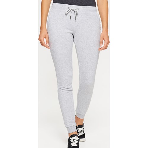 Cropp - Dresowe joggery - Jasny szary