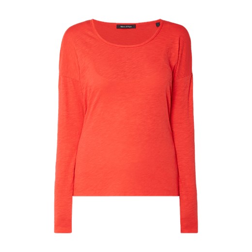 Bluzka z długim rękawem z dżerseju slub Marc O'Polo pomaranczowy XL Fashion ID GmbH & Co. KG