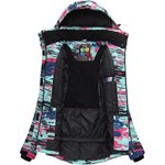 KURTKA ZIMOWA Z MEMBRANĄ CZARNO-MIĘTOWA (W185) Speed.A XL (42) goodlookin.pl