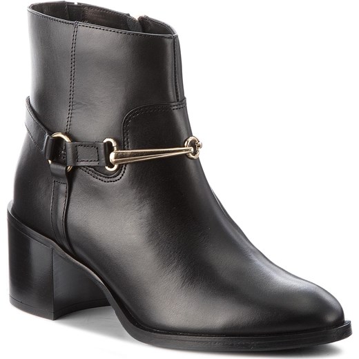 Botki SOLO FEMME - 24713-02-883/000-02-00 Czarny szary Solo Femme 38 eobuwie.pl