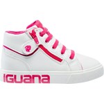 DZIECIĘCE BUTY FENELLA MID KIDS G 3905-WHT/FUCHSIA IGUANA, Rozmiar - 22, Płeć - KIDS, Kolor - 3905-WHT/FUCHSIA