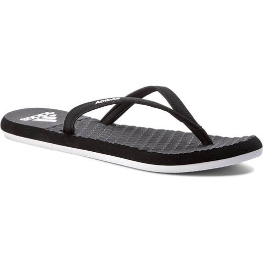 Klapki damskie Adidas płaskie gładkie bez zapięcia