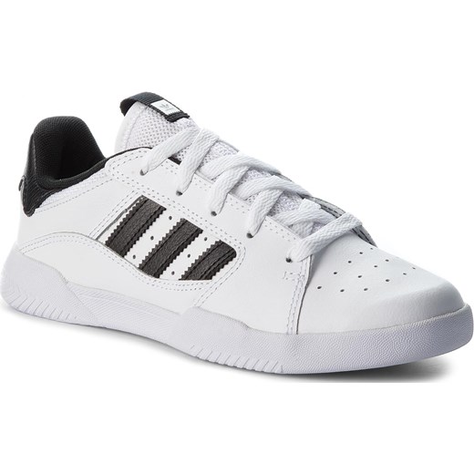 Trampki dziecięce białe Adidas z tworzywa sztucznego