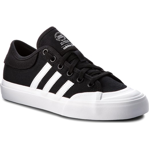 Trampki damskie Adidas sznurowane na płaskiej podeszwie sportowe