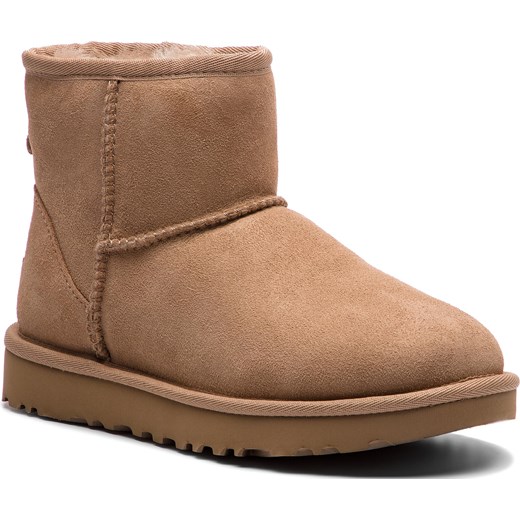 Buty UGG - W Classic Mini II 1016222 W/Fawn Ugg 38 eobuwie.pl