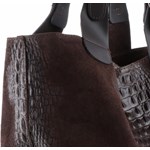 Shopper bag Genuine Leather matowa