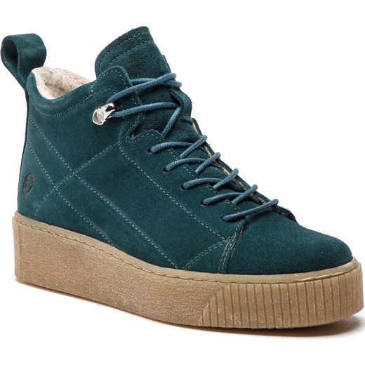 Sneakersy damskie Tamaris sznurowane gładkie
