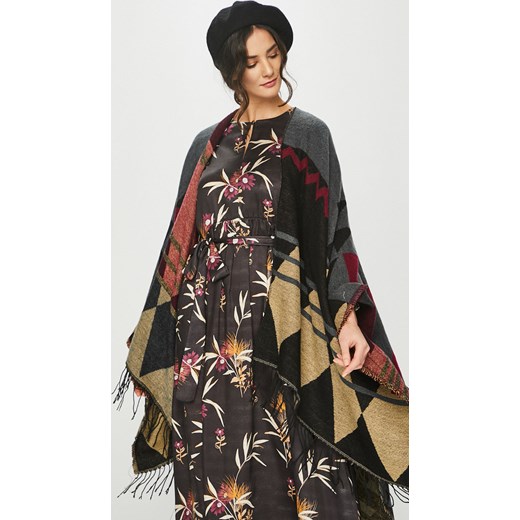Ponczo Answear wielokolorowe boho