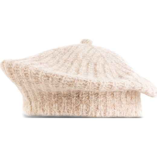 Beret damski beżowy Marella w stylu retro
