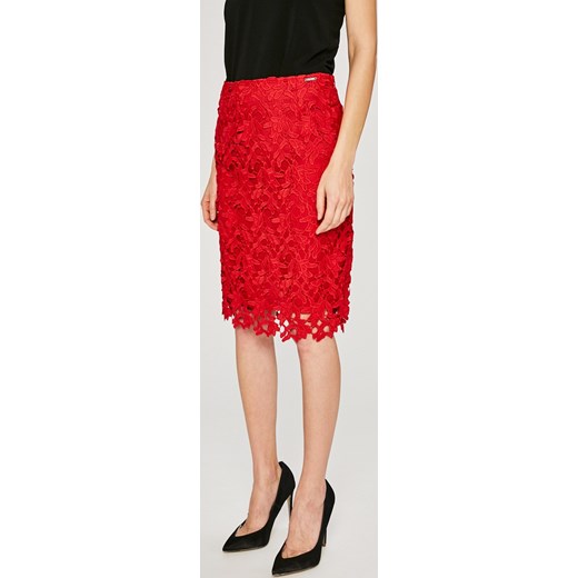 Spódnica Guess Jeans midi bez wzorów