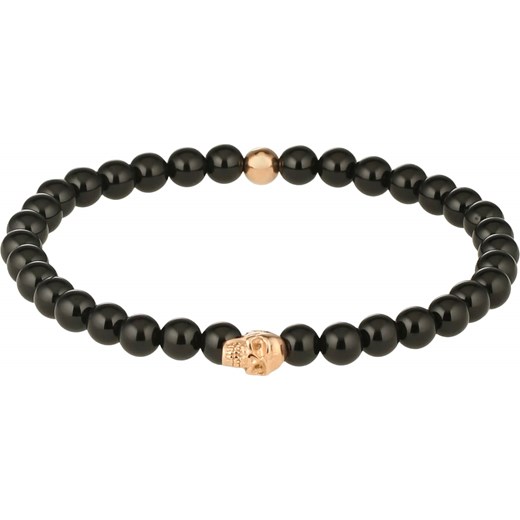 Bransoletka 'Bracelet Lava Bead Skull II' Royal-ego One Size AboutYou