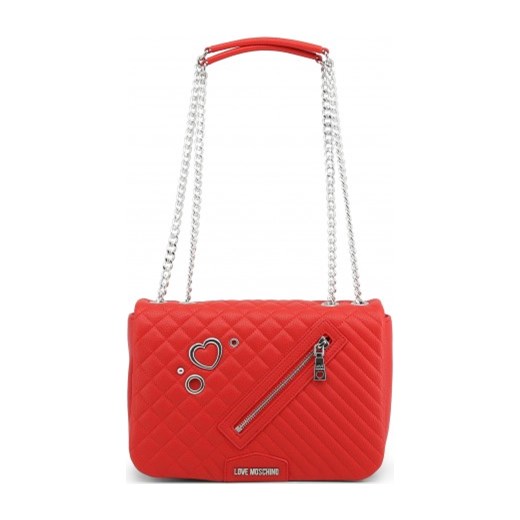 Listonoszka Love Moschino średnia z aplikacjami