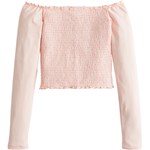Koszulka 'XM18-LS SMOCKED OTS' Hollister XS AboutYou