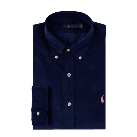 Koszula męska Polo Ralph Lauren z klasycznym kołnierzykiem z długim rękawem jesienna