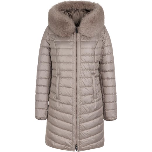 Kurtka damska BEŻOWA M FAN LEATHER
