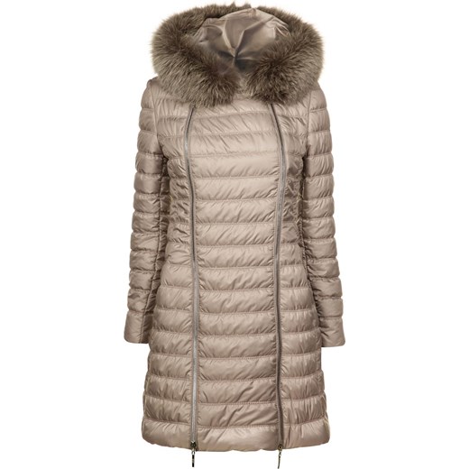 Kurtka damska 669 BEŻOWA S FAN LEATHER