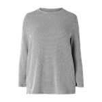 Sweter PLUS SIZE z fakturą plastra miodu Samoon 50 Peek&Cloppenburg