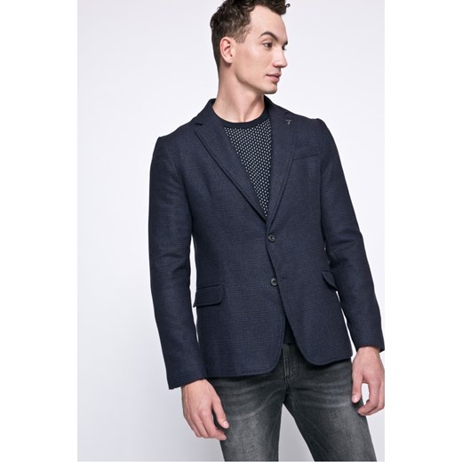 Marynarka męska Trussardi Jeans jesienna z poliamidu