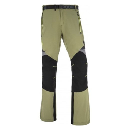 Męskie spodnie technyczne KILPI HIGHLANDER-M Zielone Kilpi XXL wyprzedaż Outdoorkurtki
