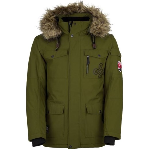 Męska kurtka zimowa KILPI PILOT-M khaki Kilpi XL Outdoorkurtki okazyjna cena
