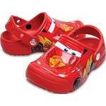 Klapki dziecięce Crocs bez zapięcia w nadruki z gumy