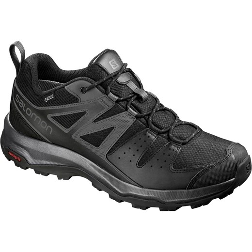 Buty trekkingowe męskie Salomon czarne gore-tex sznurowane sportowe