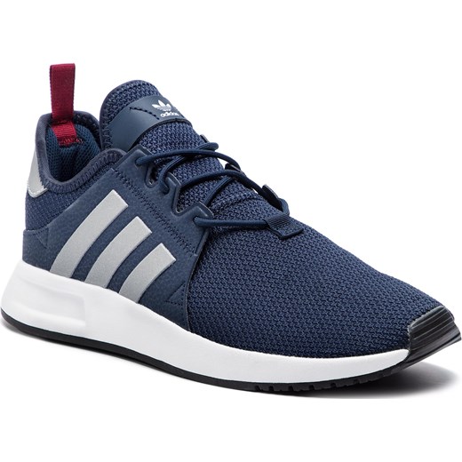 Buty sportowe męskie Adidas x_plr niebieskie sznurowane z tworzywa sztucznego