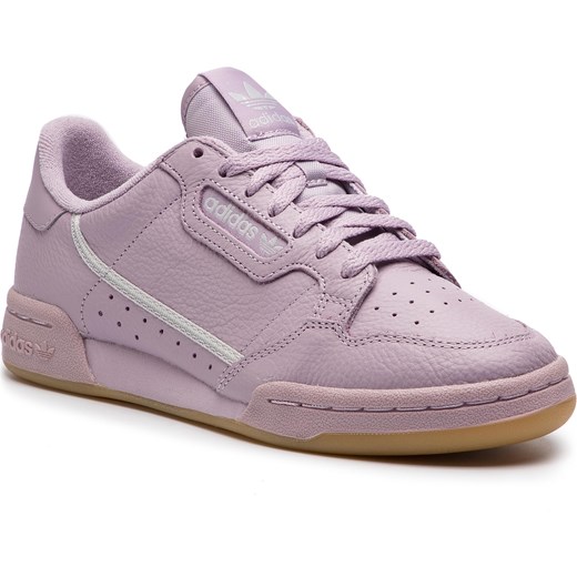 Buty sportowe damskie Adidas do fitnessu bez wzorów na płaskiej podeszwie sznurowane z tworzywa sztucznego