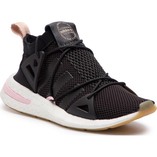 Buty sportowe damskie Adidas na fitness wiązane gładkie