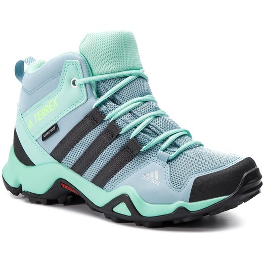Buty adidas - Terrex Ax2r Mid Cp K BC0672 Ashgre/Carbon/Clemin Adidas 35.5 eobuwie.pl