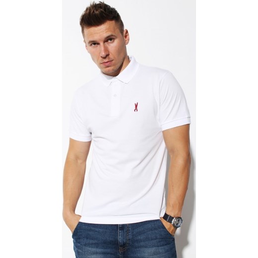T-shirt męski biały