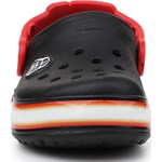 Czarne klapki dziecięce Crocs