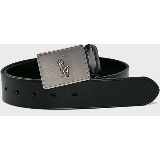 Pasek czarny Polo Ralph Lauren