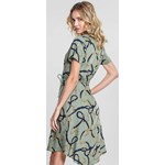 Zielona Sukienka Hypothetical Renee S,M,L,XL,XXL Renee odzież