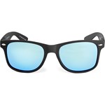 Lustrzane niebieskie okulary przeciwsłoneczne Westley Waykins Trendhim